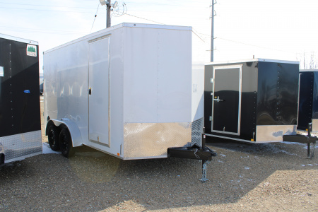 New 2026 RC Trailers 7X14 DD WITH 7' INTERIOR HEIGHT STOCK ID 6149 Cargo / Enclosed Trailer
