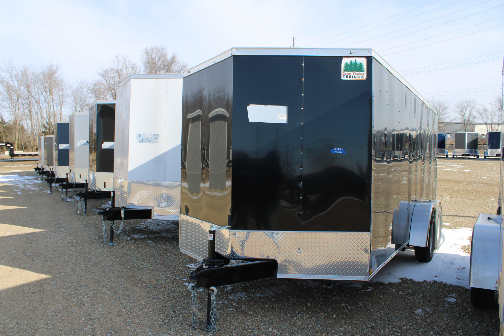 New 2025 RC Trailers 7X16 RD STOCK ID 6098 Cargo / Enclosed Trailer