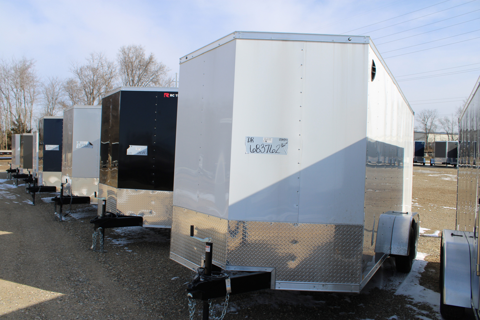 New 2026 RC Trailers 7X16 RD WITH 7' INTERIOR HEIGHT STOCK ID 6151 Cargo / Enclosed Trailer
