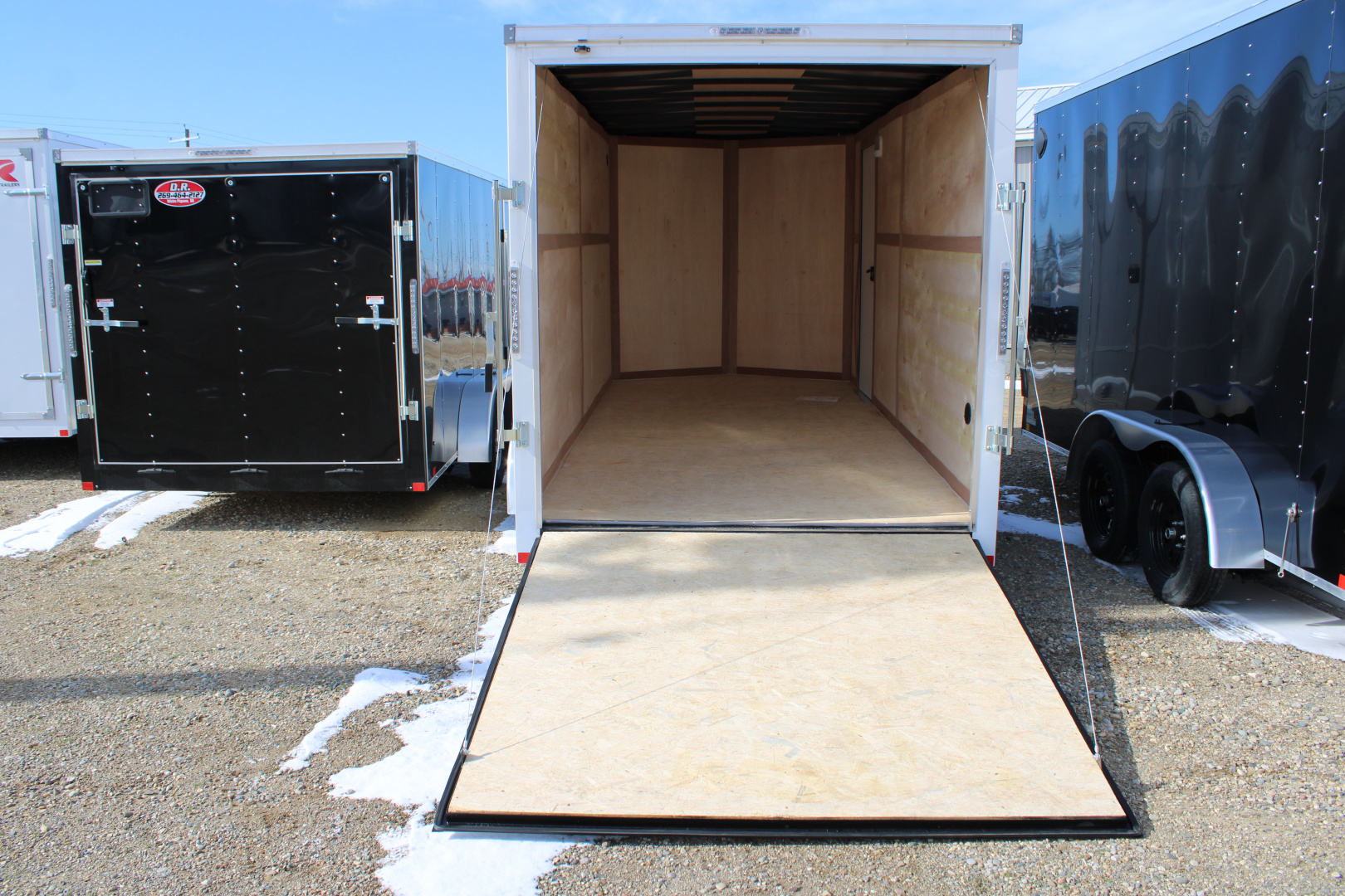 New 2026 RC Trailers 7X16 RD WITH 7' INTERIOR HEIGHT STOCK ID 6151 Cargo / Enclosed Trailer