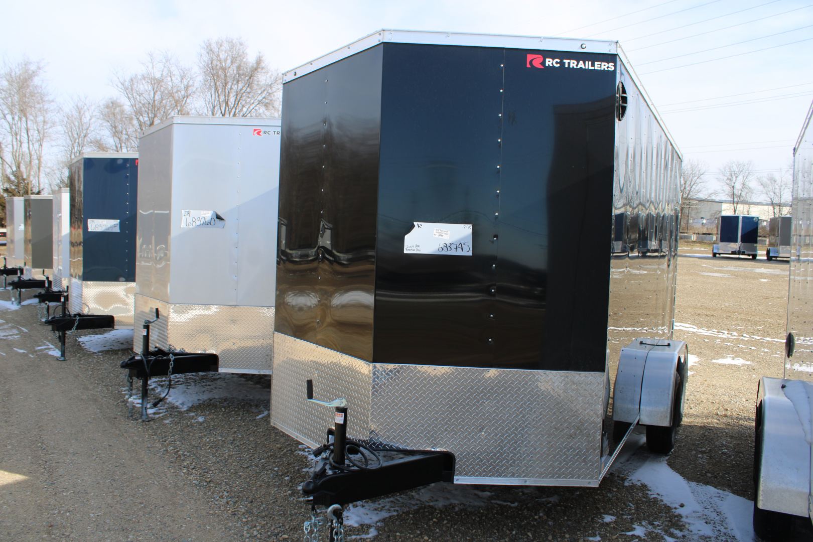 New 2023 RC Trailers 7X14 DD WITH 7' INTERIOR HEIGHT STOCK ID 6148 Cargo / Enclosed Trailer