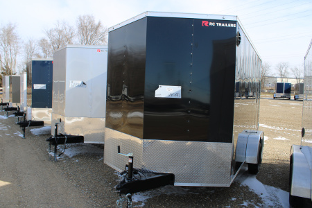 New 2023 RC Trailers 7X14 DD WITH 7' INTERIOR HEIGHT STOCK ID 6148 Cargo / Enclosed Trailer