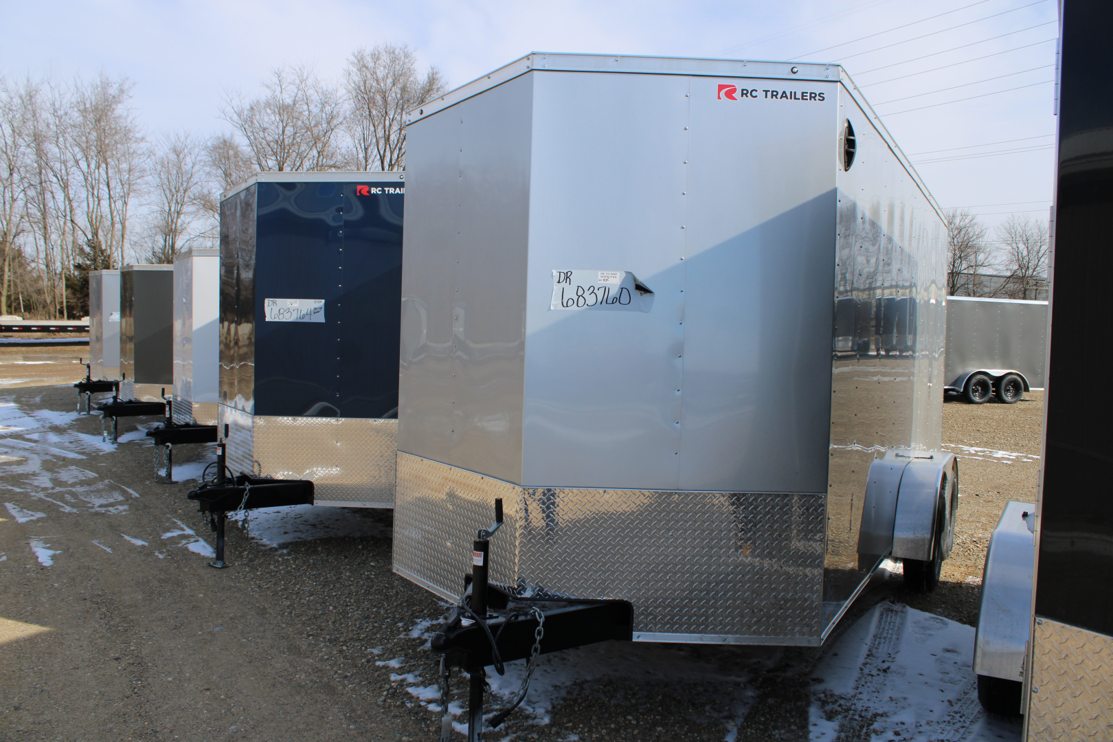New 2026 RC Trailers 7X16 RD WITH 7' INTERIOR HEIGHT STOCK ID 6150 Cargo / Enclosed Trailer