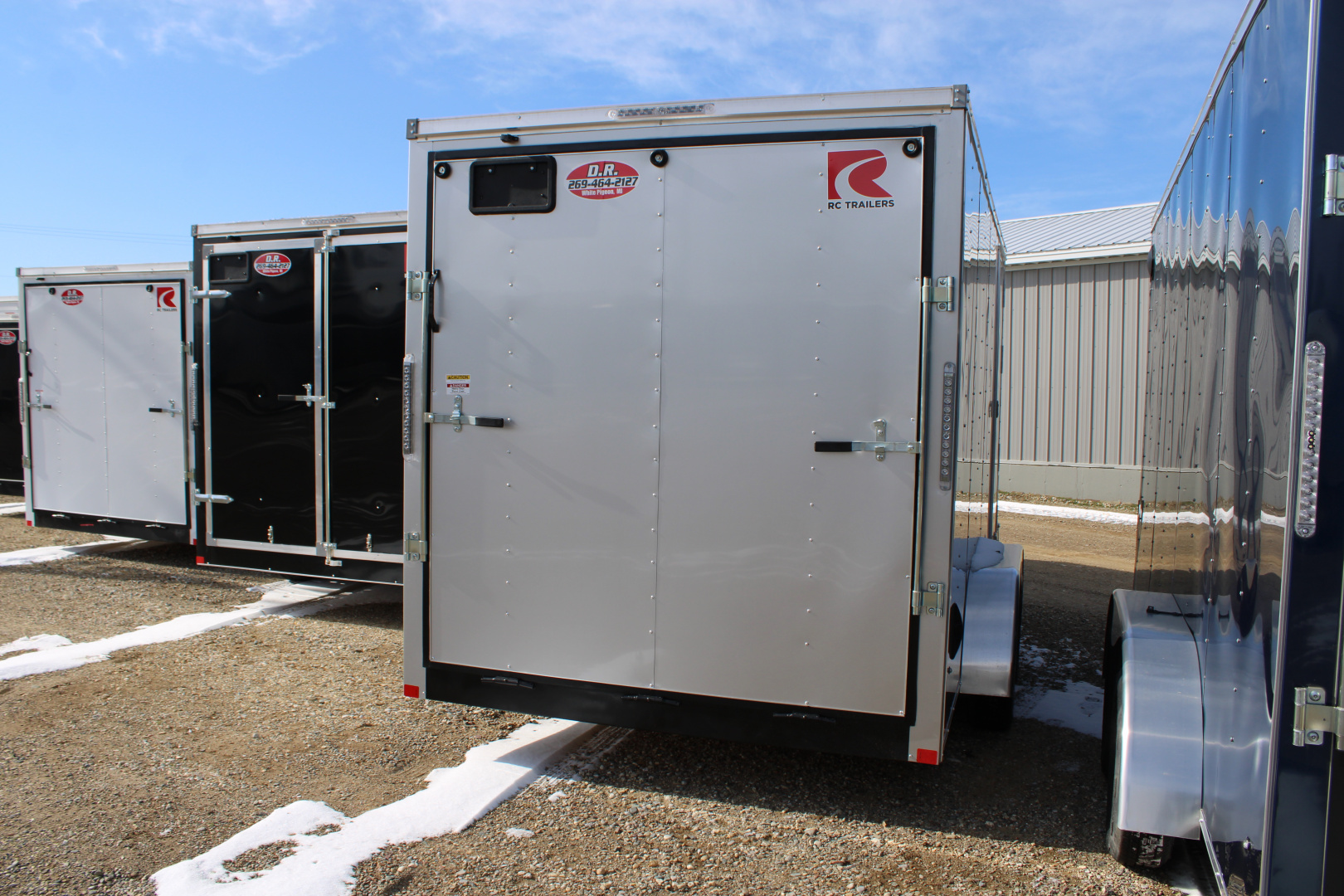 New 2026 RC Trailers 7X16 RD WITH 7' INTERIOR HEIGHT STOCK ID 6150 Cargo / Enclosed Trailer