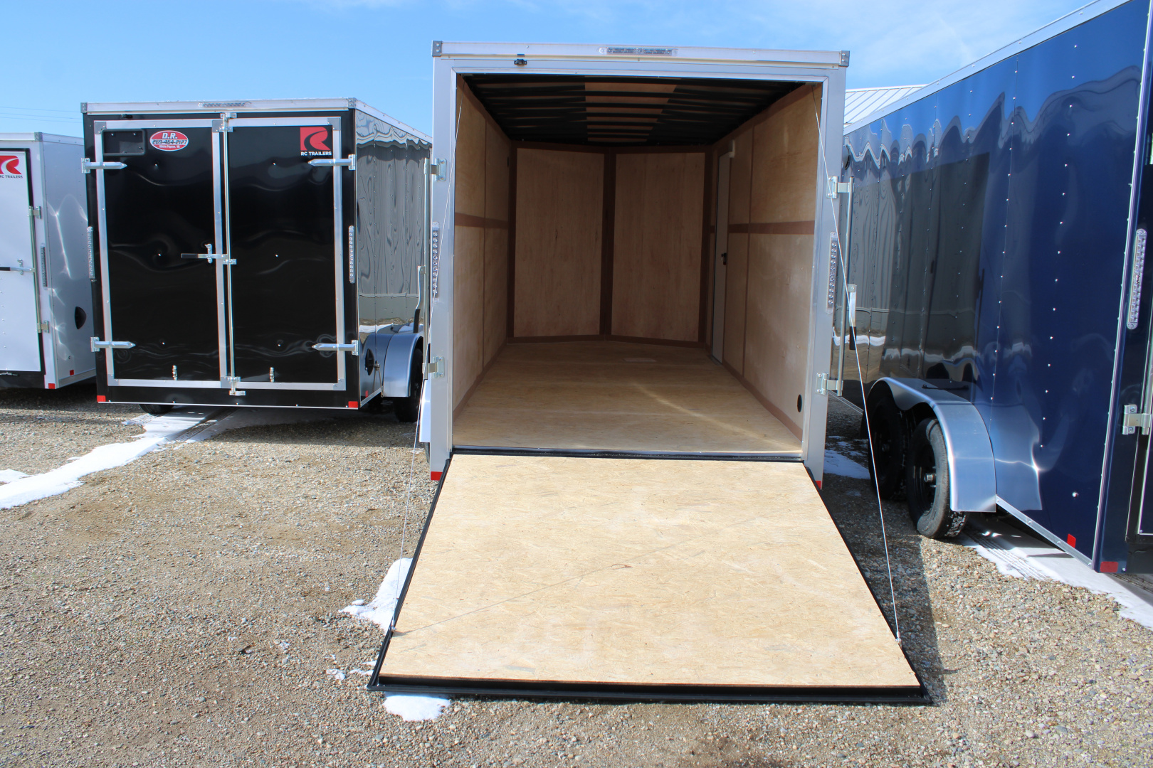 New 2026 RC Trailers 7X16 RD WITH 7' INTERIOR HEIGHT STOCK ID 6150 Cargo / Enclosed Trailer