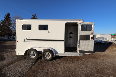 Used 2001 Exiss Trailers 2 Horse BP Trailer