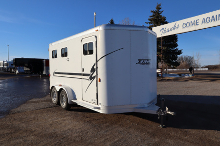 Used 2001 Exiss Trailers 2 Horse BP Trailer