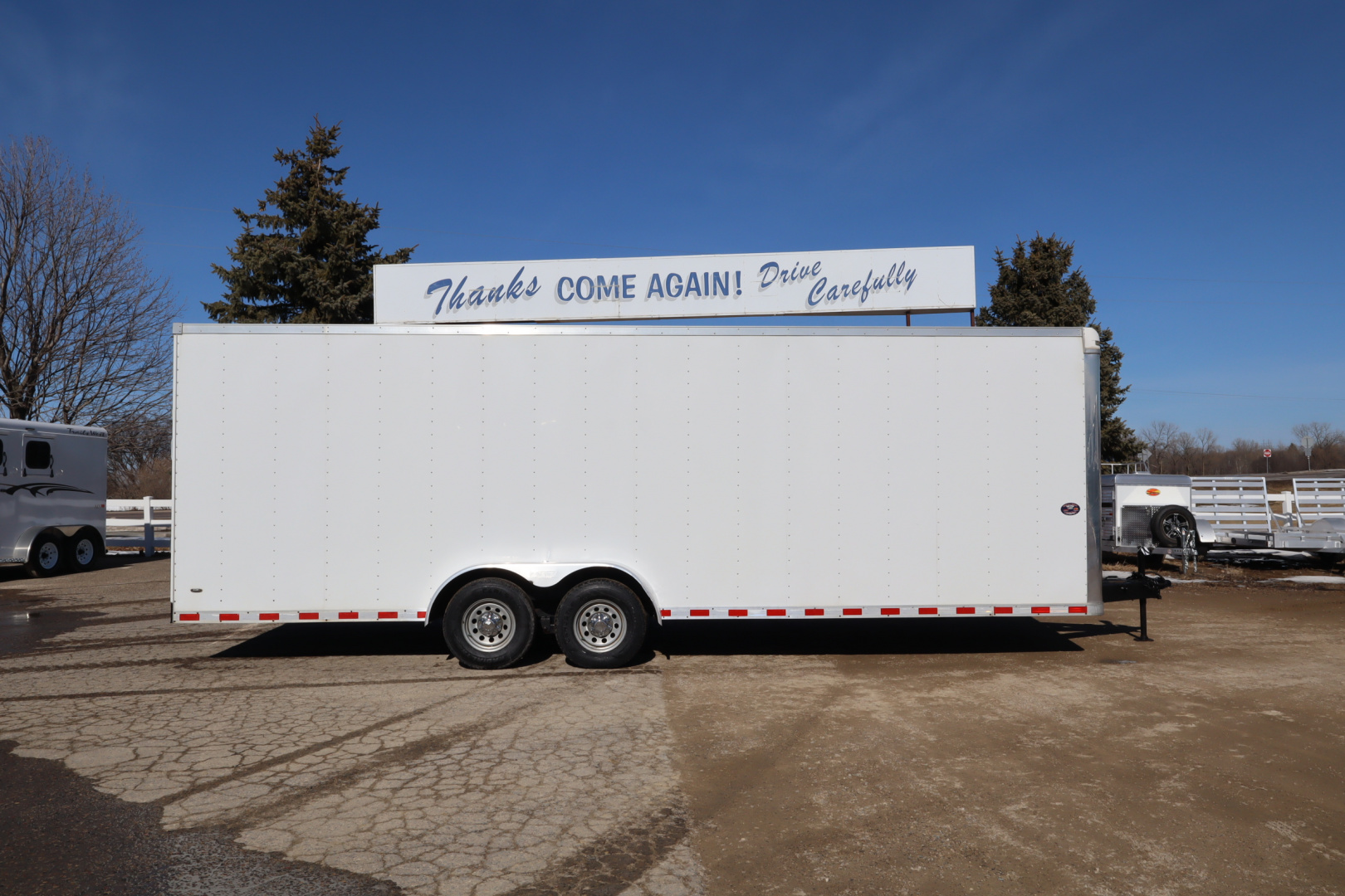 Used 2017 Bravo Trailers 7x24 Cargo / Enclosed Trailer