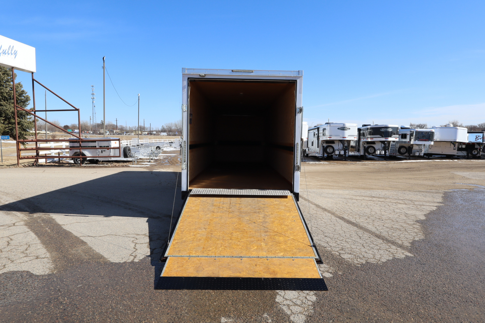 Used 2017 Bravo Trailers 7x24 Cargo / Enclosed Trailer