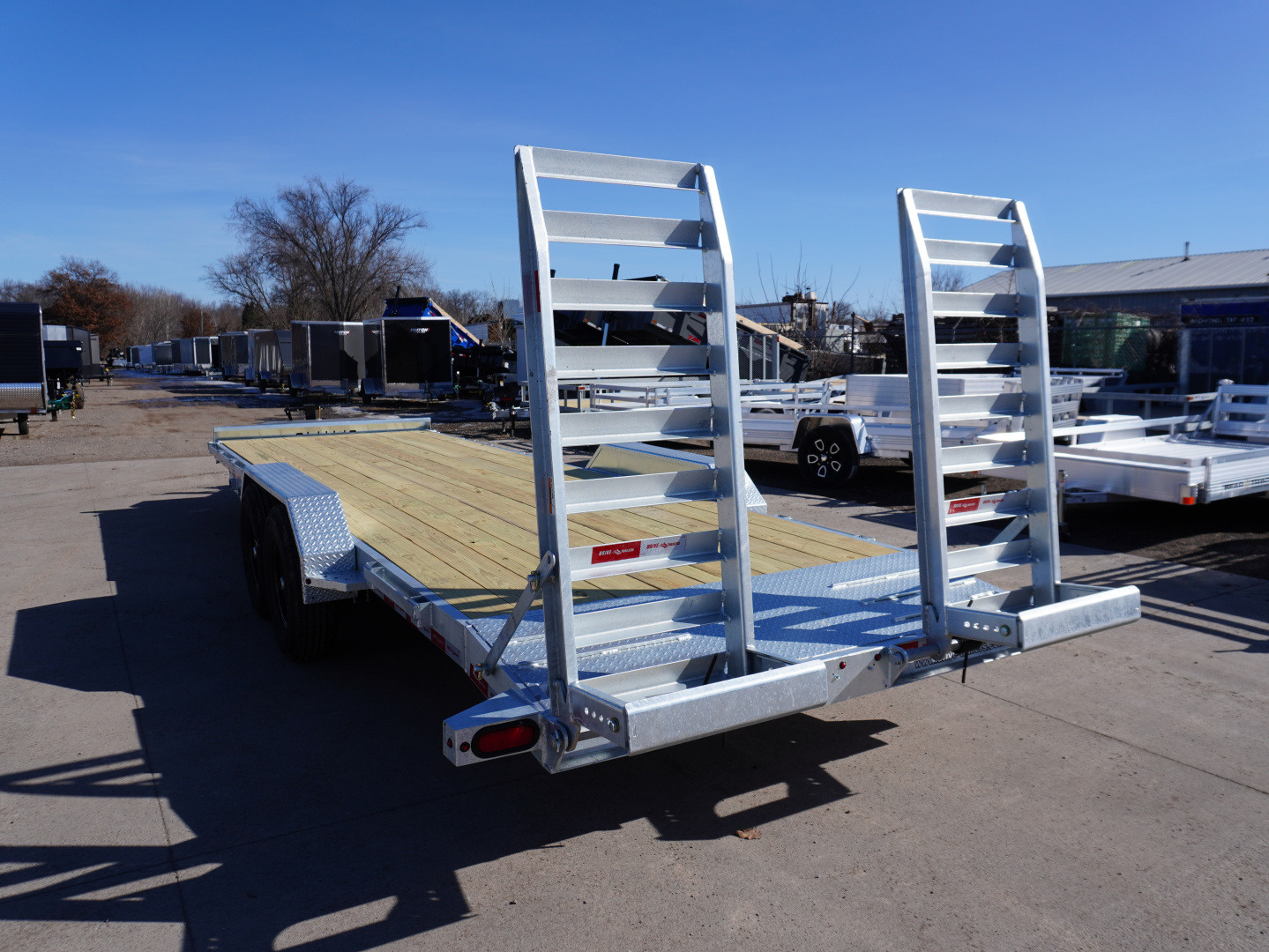 New 2026 Drive Trailers 82"X24' Galvanized Equipment Trailer