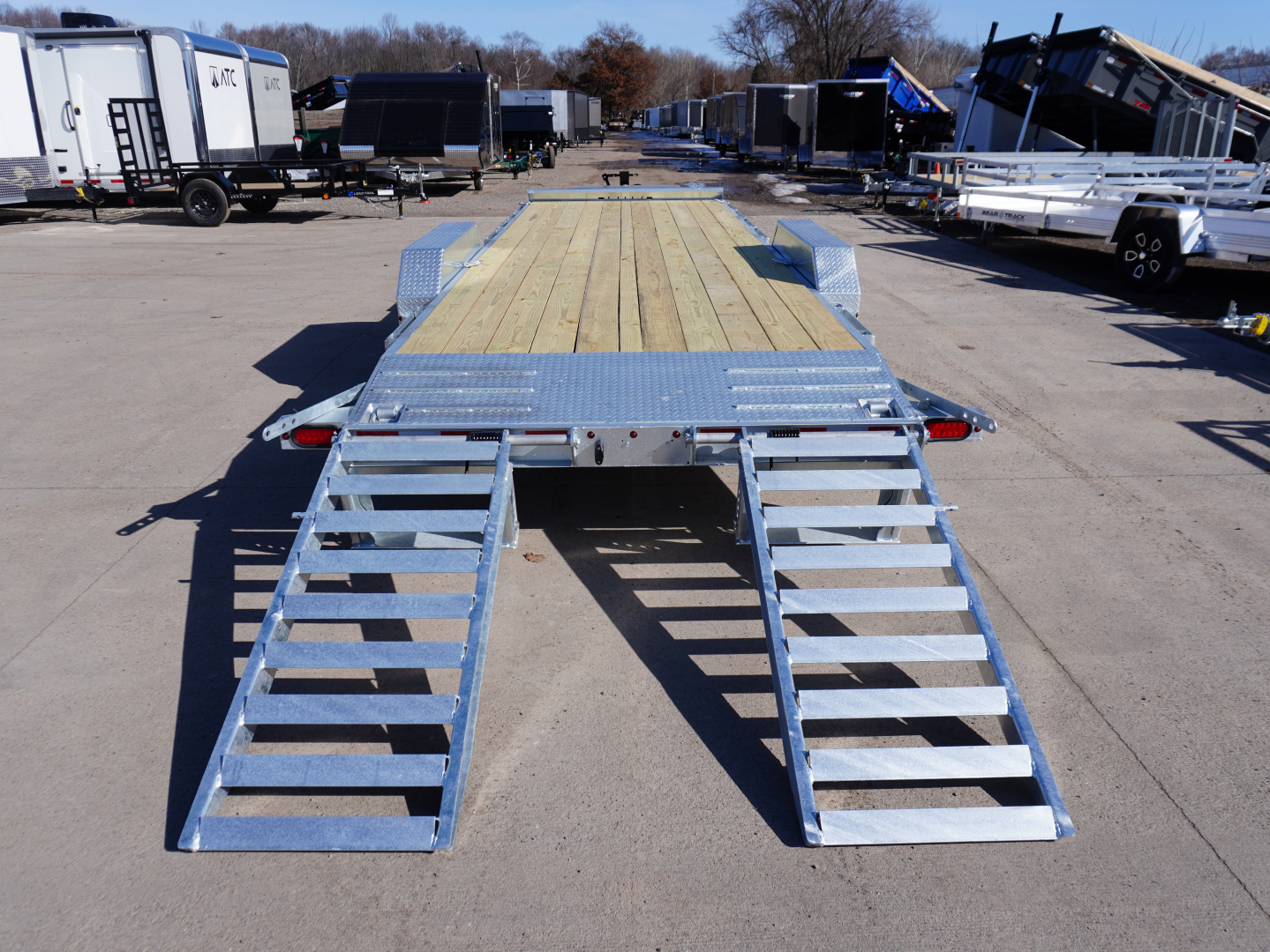 New 2026 Drive Trailers 82"X24' Galvanized Equipment Trailer