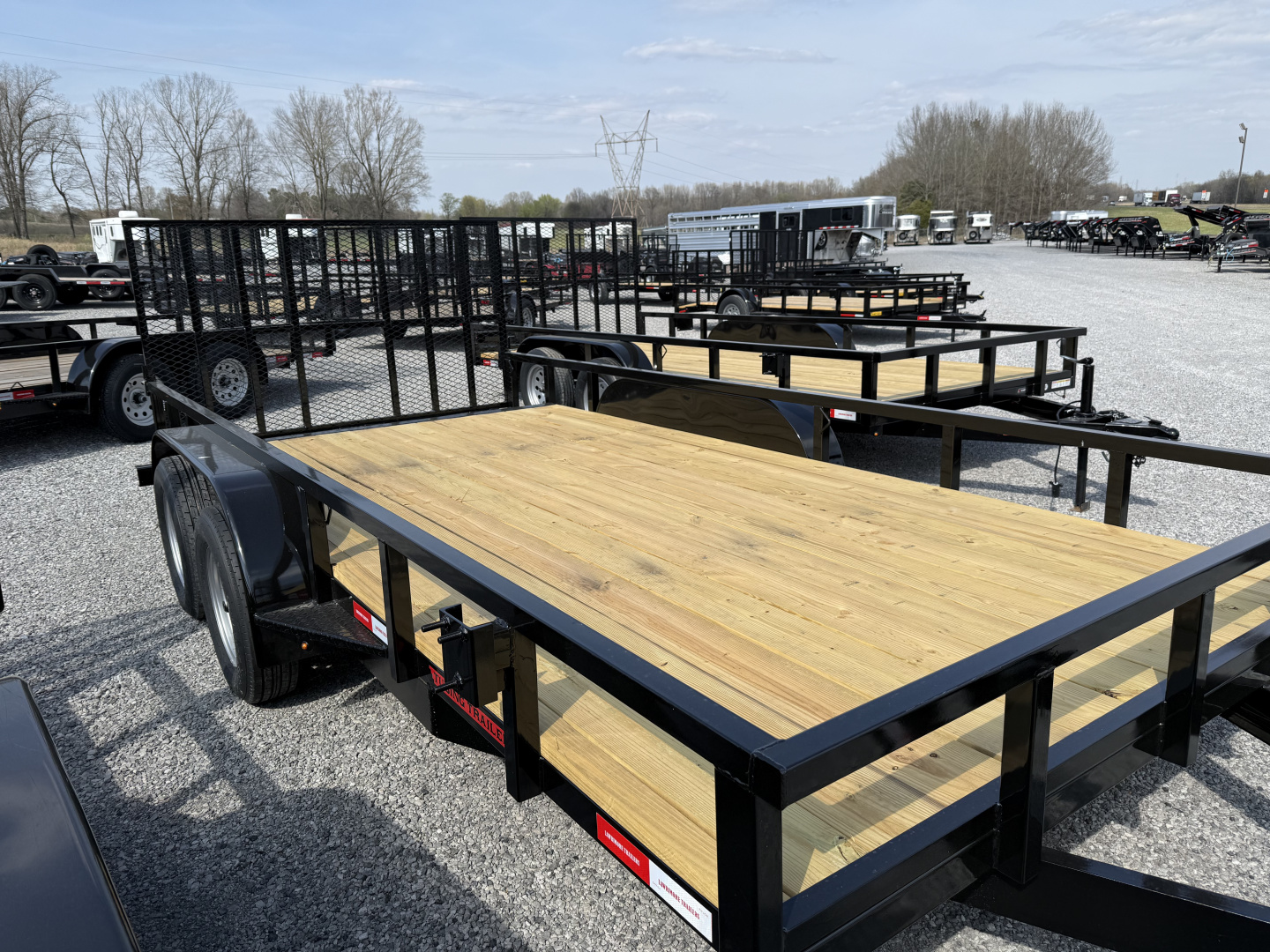 New 2026 Lawrimore 83 x 16 (14'+2' DOVE) Utility Trailer