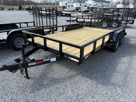 New 2026 Lawrimore 83 x 16 (14'+2' DOVE) Utility Trailer