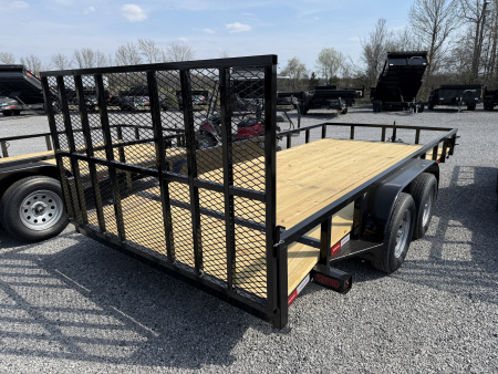 New 2026 Lawrimore 83 x 16 (14'+2' DOVE) Utility Trailer