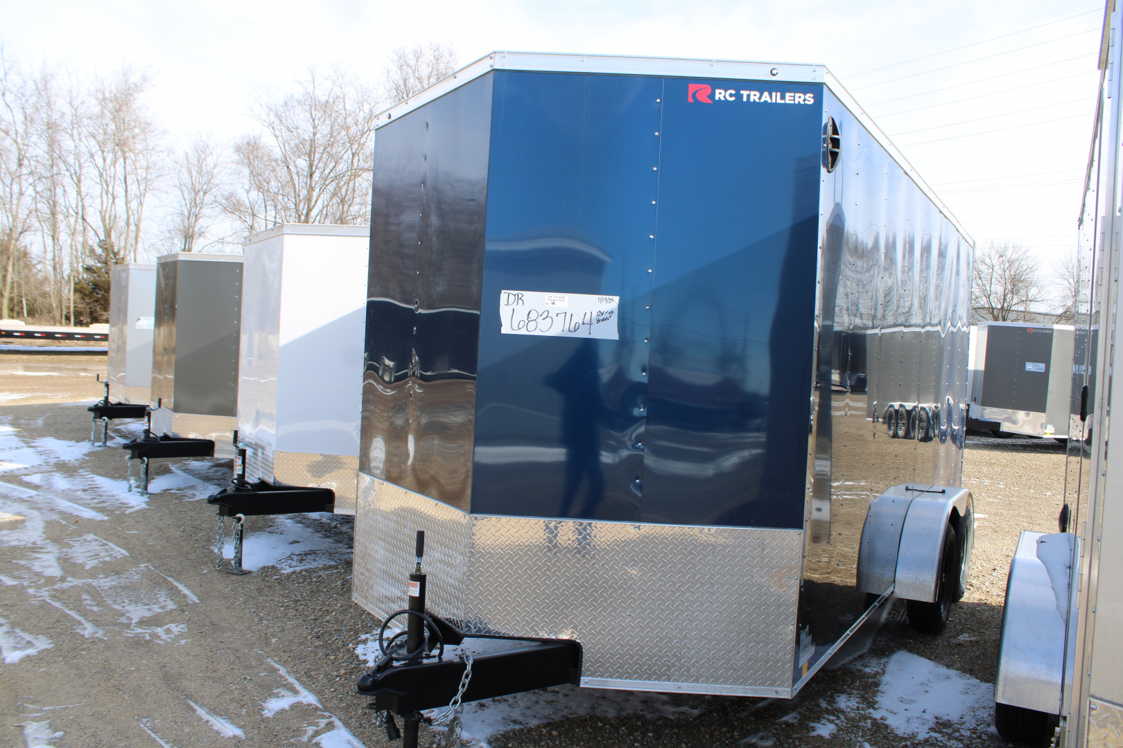 New 2026 RC Trailers 7X16 RD WITH 7' INTERIOR HEIGHT STOCK ID 6152 Cargo / Enclosed Trailer