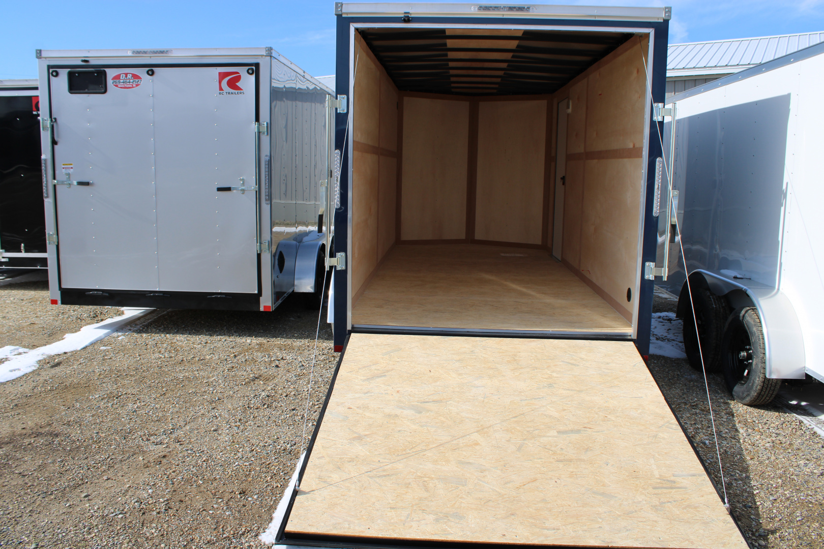 New 2026 RC Trailers 7X16 RD WITH 7' INTERIOR HEIGHT STOCK ID 6152 Cargo / Enclosed Trailer