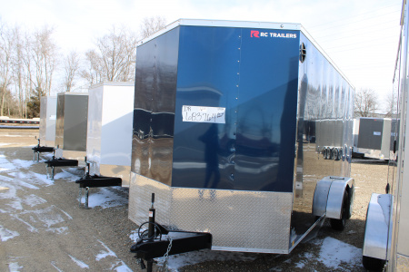 New 2026 RC Trailers 7X16 RD WITH 7' INTERIOR HEIGHT STOCK ID 6152 Cargo / Enclosed Trailer