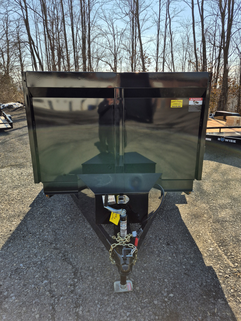 New 2026 BWISE DT10 72x12 10K Tandem Axle Dump Trailer