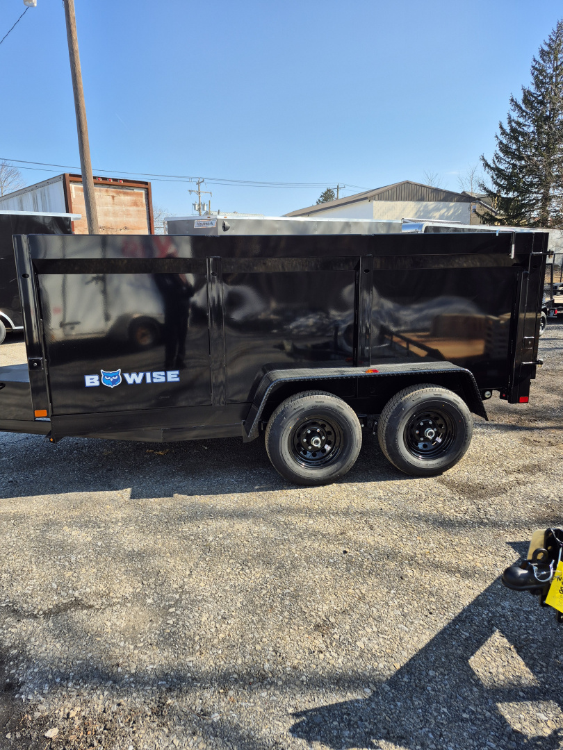 New 2026 BWISE DT10 72x12 10K Tandem Axle Dump Trailer