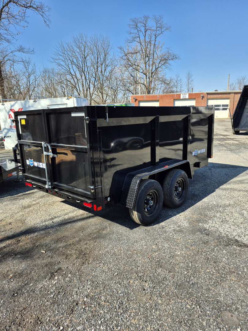 New 2026 BWISE DT10 72x12 10K Tandem Axle Dump Trailer
