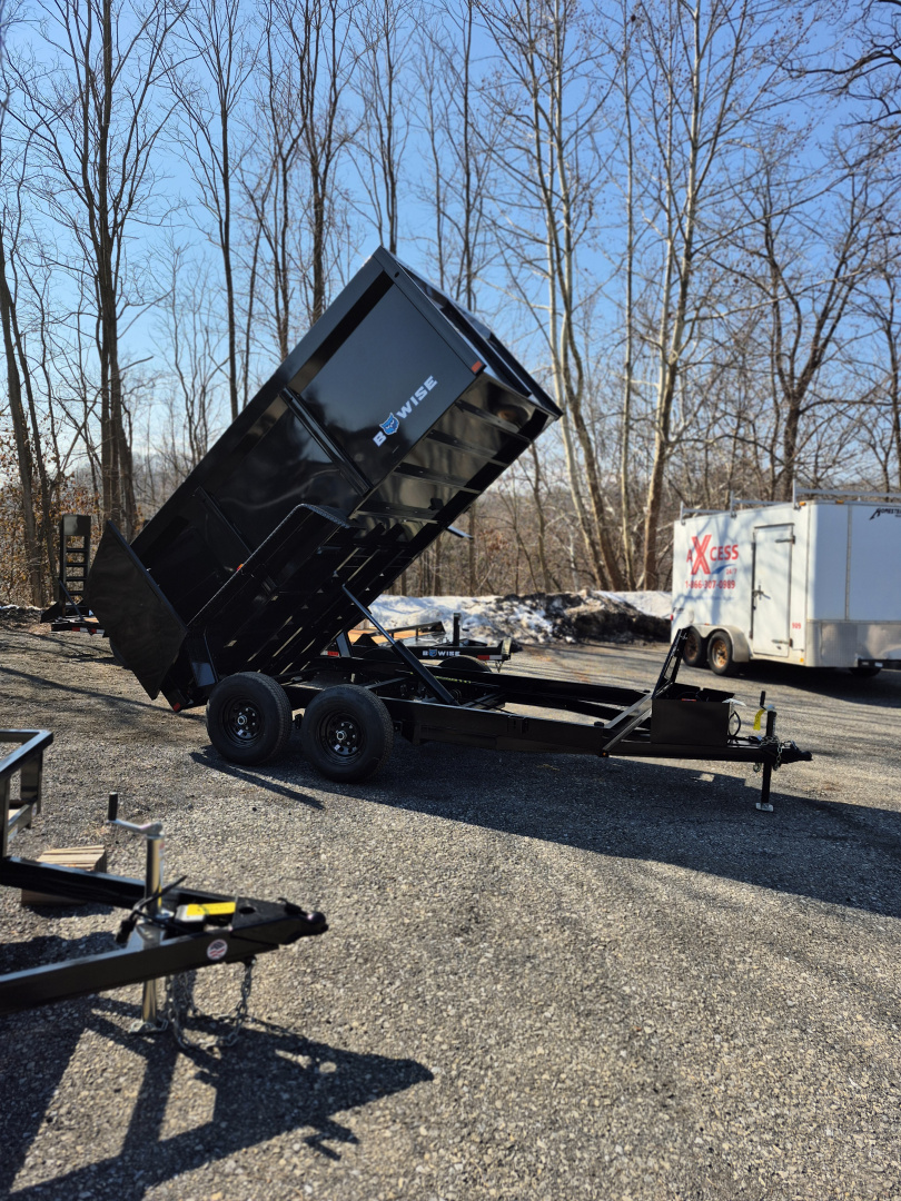 New 2026 BWISE DT10 72x12 10K Tandem Axle Dump Trailer