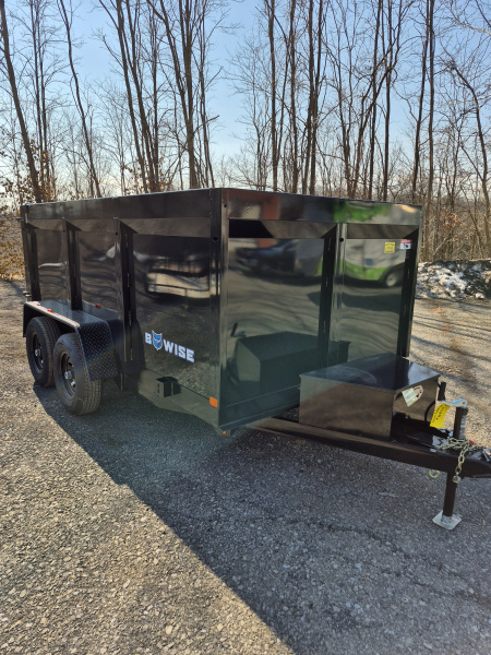 New 2026 BWISE DT10 72x12 10K Tandem Axle Dump Trailer