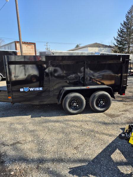 New 2026 BWISE DT10 72x12 10K Tandem Axle Dump Trailer