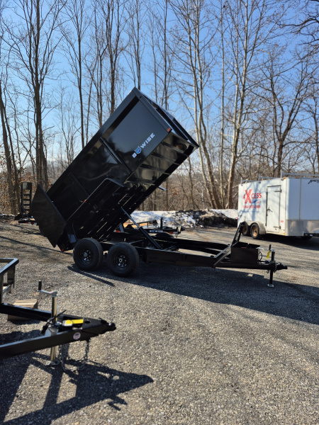 New 2026 BWISE DT10 72x12 10K Tandem Axle Dump Trailer