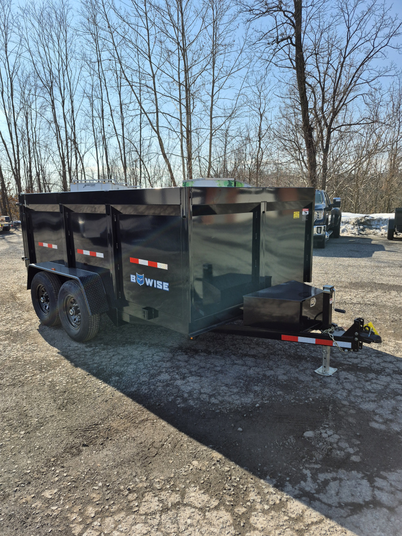 New BWISE DT12 81.5x12 12K Tandem Axle 44" Sides