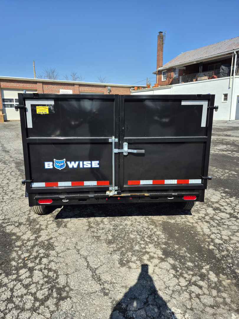 New BWISE DT12 81.5x12 12K Tandem Axle 44" Sides