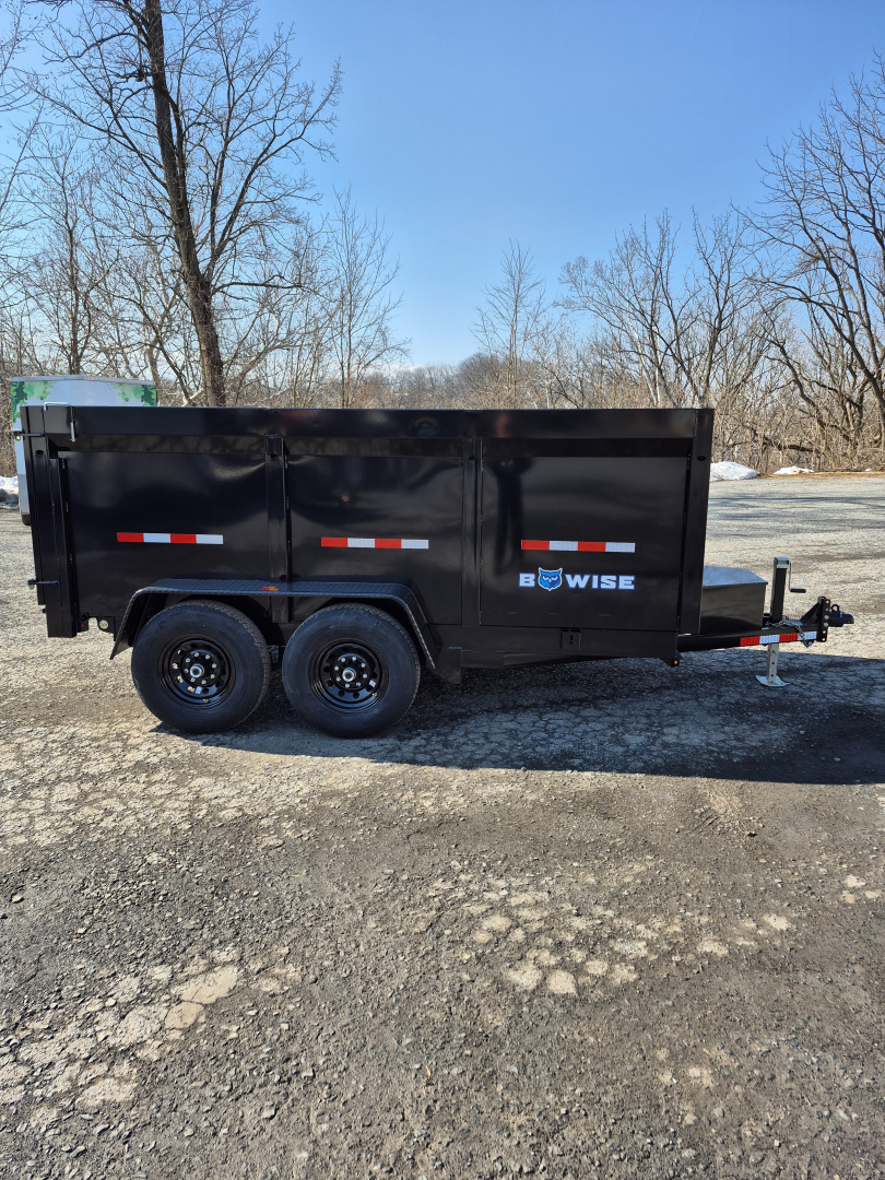 New BWISE DT12 81.5x12 12K Tandem Axle 44" Sides