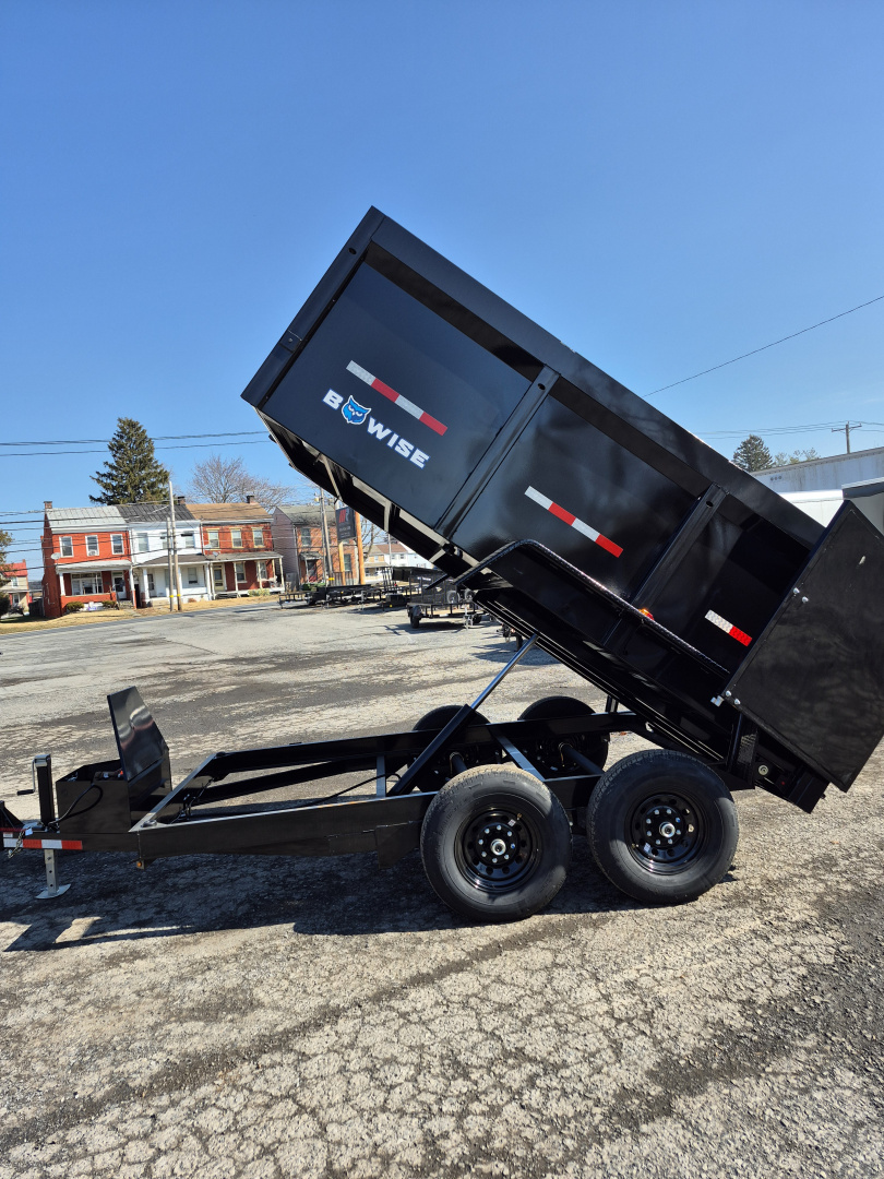 New BWISE DT12 81.5x12 12K Tandem Axle 44" Sides