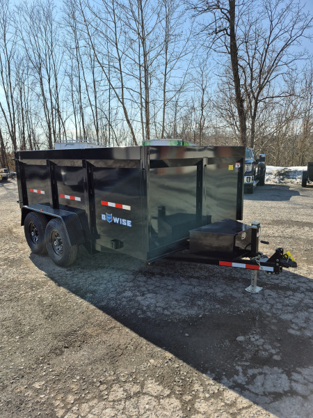 New BWISE DT12 81.5x12 12K Tandem Axle 44  Sides