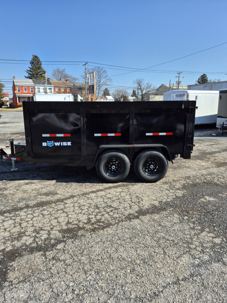 New BWISE DT12 81.5x12 12K Tandem Axle 44" Sides