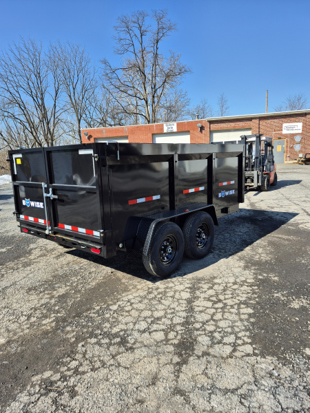New BWISE DT12 81.5x12 12K Tandem Axle 44" Sides