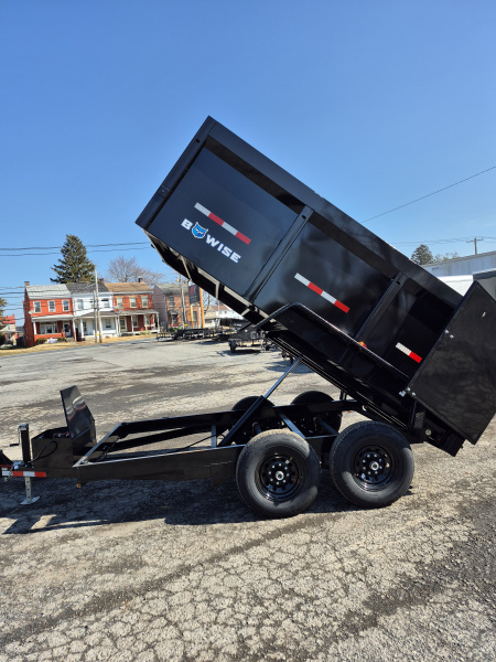 New BWISE DT12 81.5x12 12K Tandem Axle 44" Sides