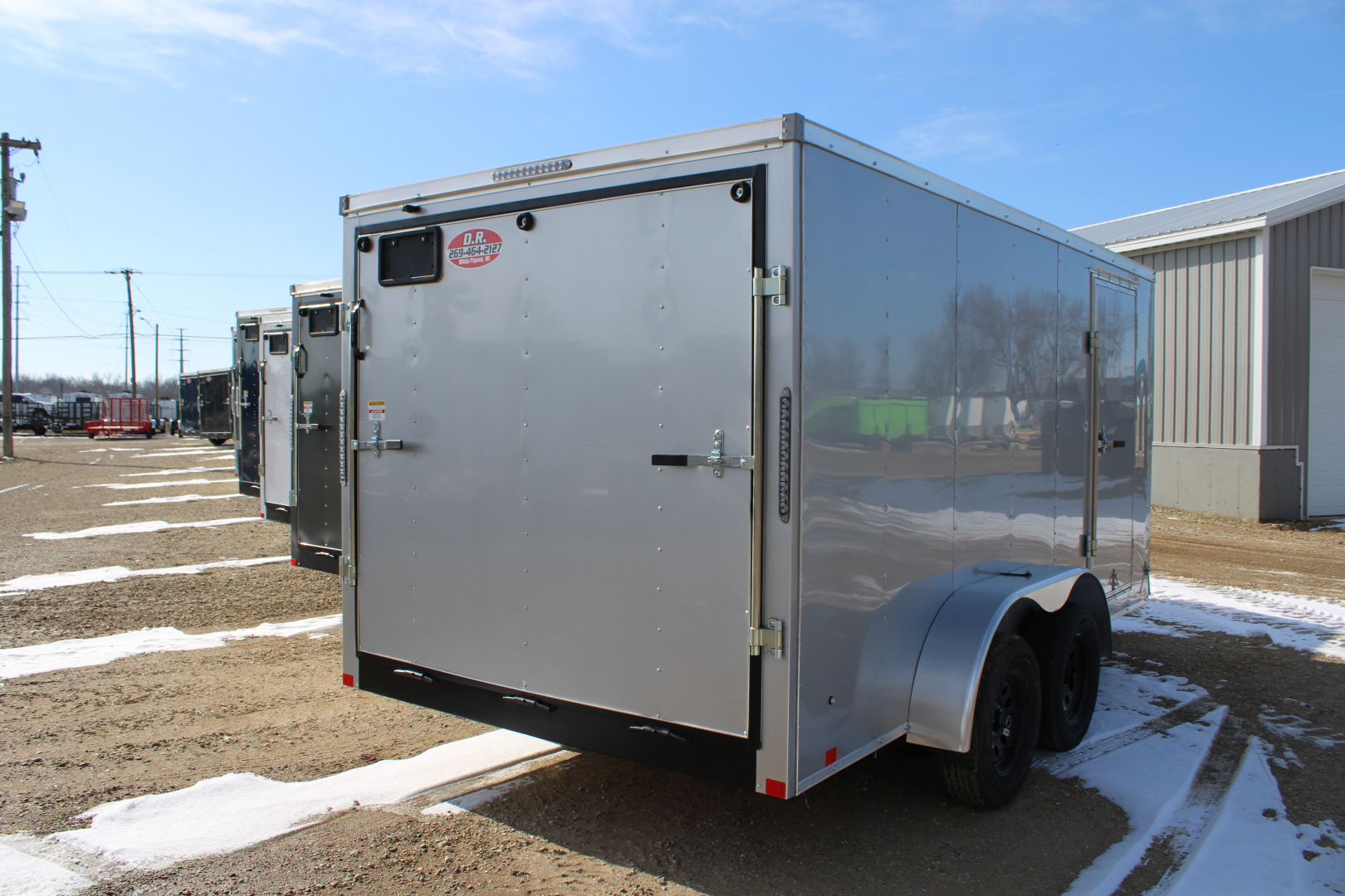 New 2026 RC Trailers 7X14 RD STOCK ID 6192 Cargo / Enclosed Trailer