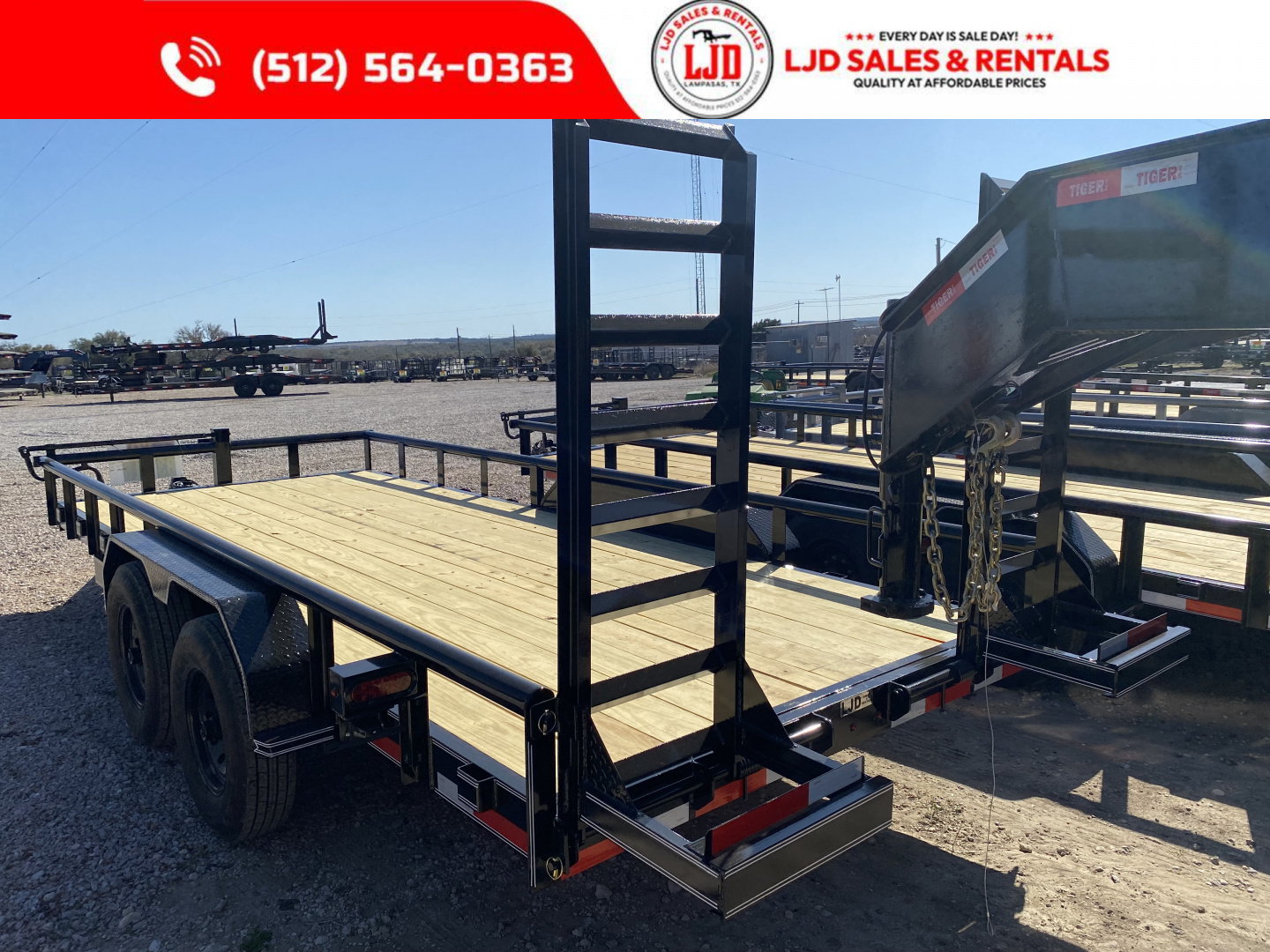 New 2026 A & V - 83" X 18' Pipe Top Equipment Trailer - 14K GVWR