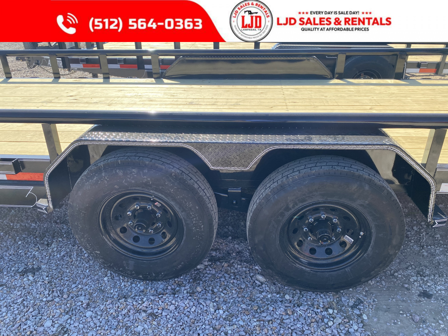 New 2026 A & V - 83" X 18' Pipe Top Equipment Trailer - 14K GVWR