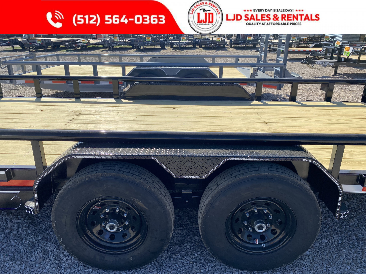 New 2026 A&V- 83" X 20' - Pipe Top - Equipment Trailer