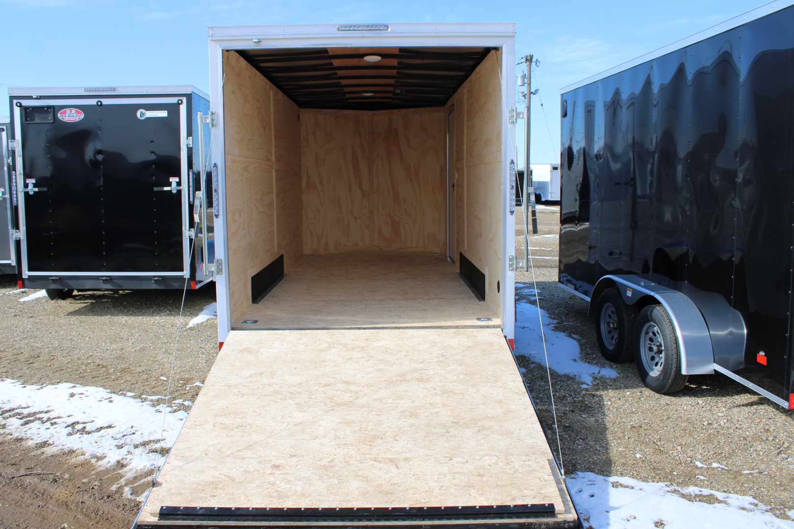 New 2026 Darkhorse Cargo 7X16 RD WITH 7' INTERIOR HEIGHT STOCK ID 6112 Cargo / Enclosed Trailer