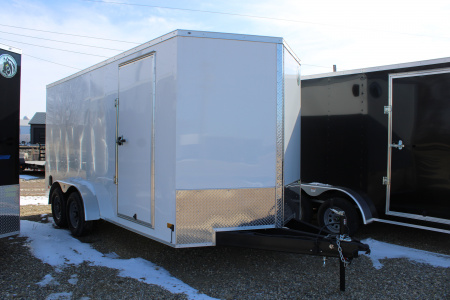 New 2026 Darkhorse Cargo 7X16 RD WITH 7' INTERIOR HEIGHT STOCK ID 6112 Cargo / Enclosed Trailer