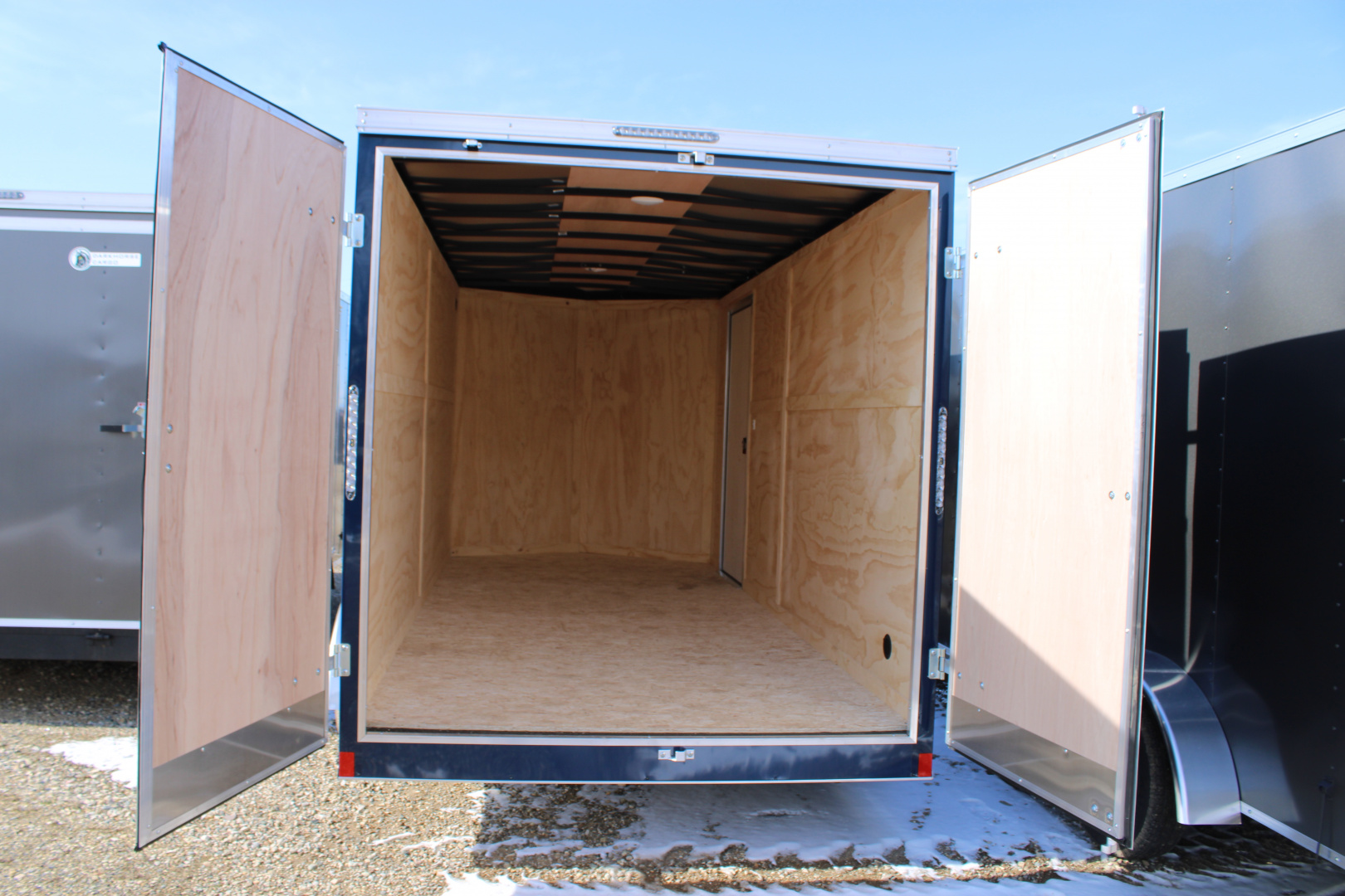 New 2026 Darkhorse Cargo 7X16 DD WITH 7' INTERIOR HEIGHT STOCK ID 6191 Cargo / Enclosed Trailer