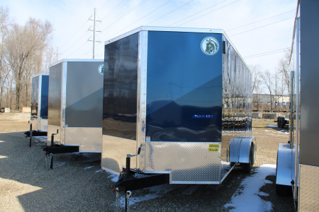 New 2026 Darkhorse Cargo 7X16 DD WITH 7' INTERIOR HEIGHT STOCK ID 6191 Cargo / Enclosed Trailer