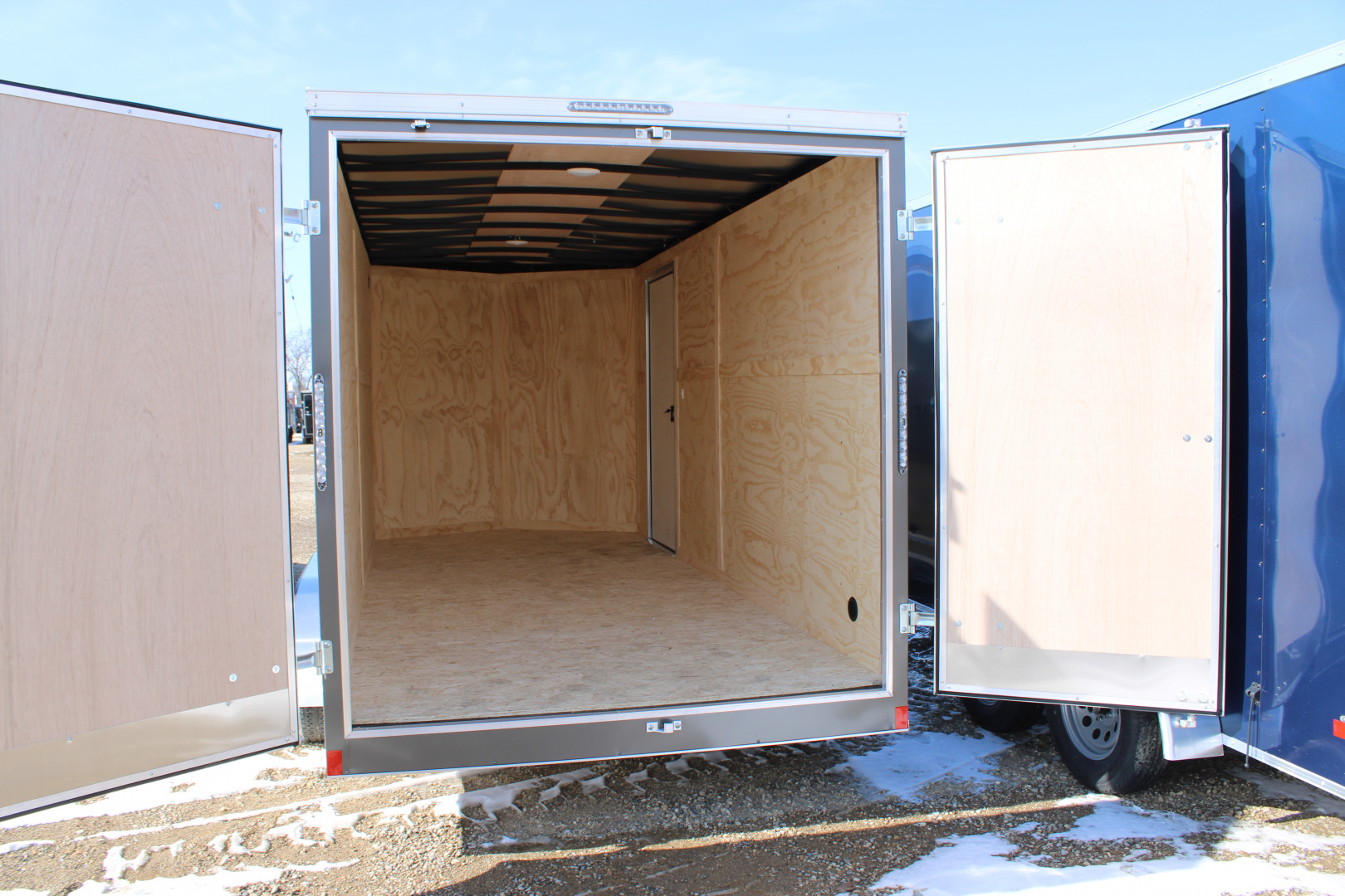 New 2026 Darkhorse Cargo 7X14 DD WITH 7' INTERIOR HEIGHT GVWR STOCK ID 6167 Cargo / Enclosed Trailer