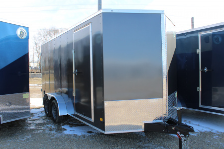 New 2026 Darkhorse Cargo 7X14 DD WITH 7' INTERIOR HEIGHT GVWR STOCK ID 6167 Cargo / Enclosed Trailer