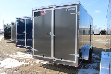 New 2026 Darkhorse Cargo 7X14 DD WITH 7' INTERIOR HEIGHT GVWR STOCK ID 6167 Cargo / Enclosed Trailer