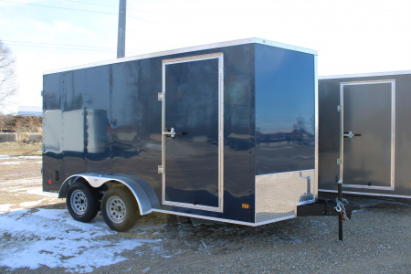 New 2026 Darkhorse Cargo 7X14 DD WITH 7' INTERIOR HEIGHT STOCK ID 6171 Cargo / Enclosed Trailer