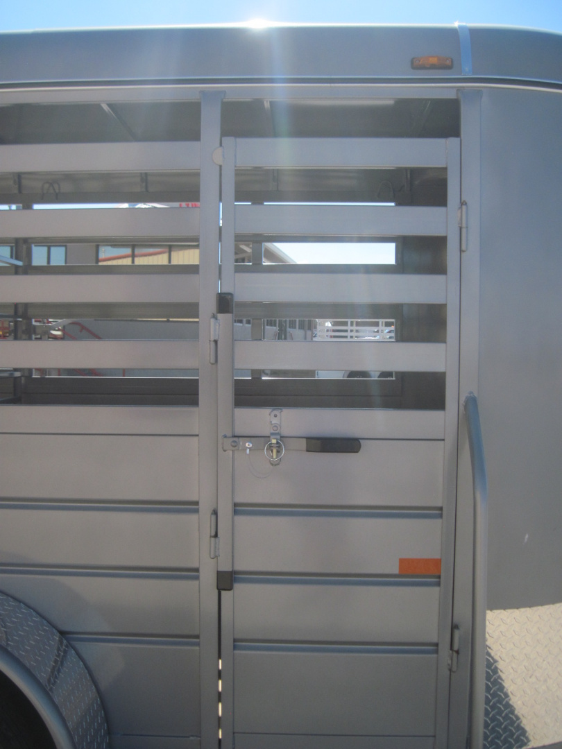 New 2026 WW 5x14x6.5 All Around BP Stock Trailer - 7k