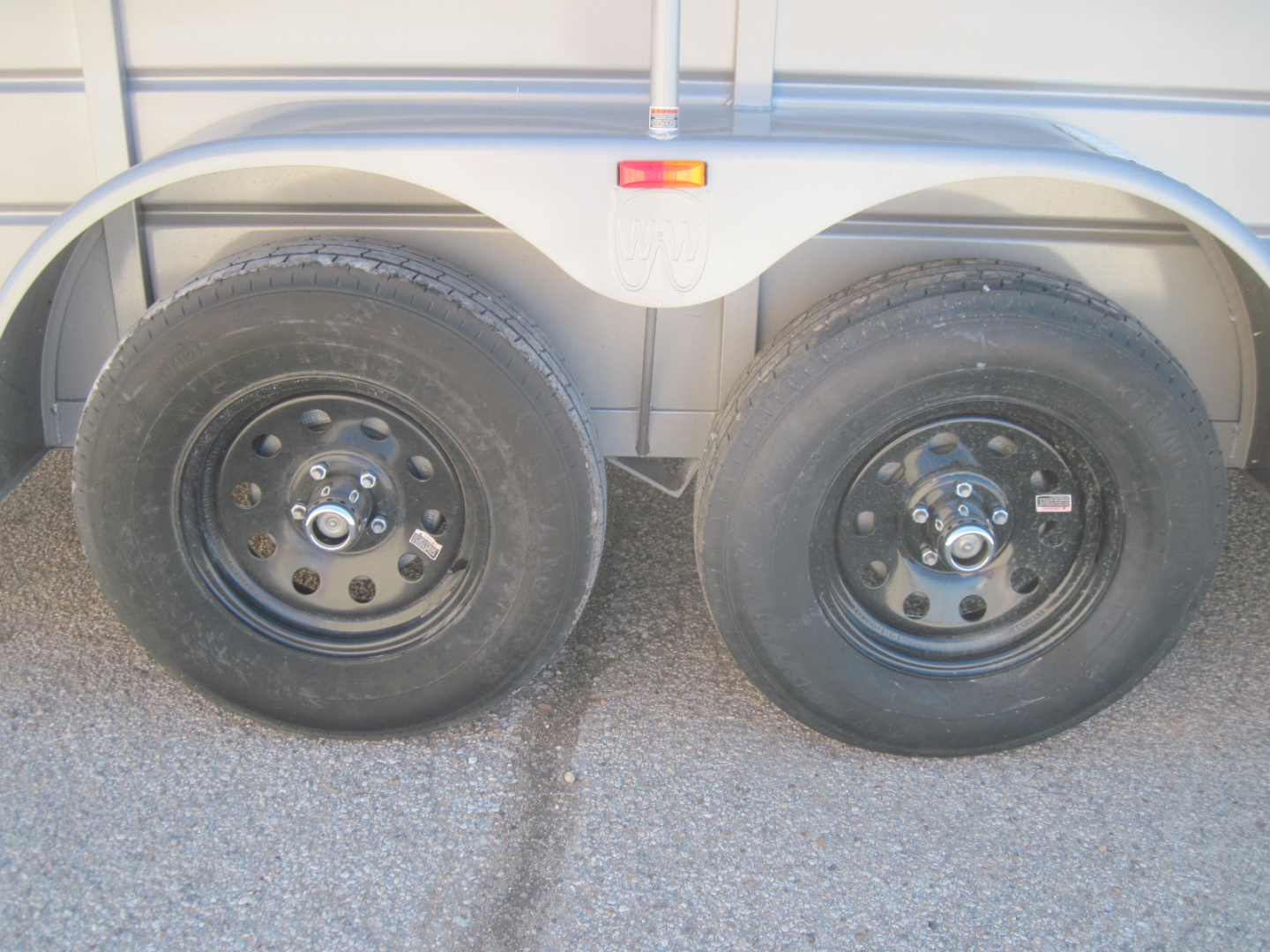 New 2026 WW 5x14x6.5 All Around BP Stock Trailer - 7k
